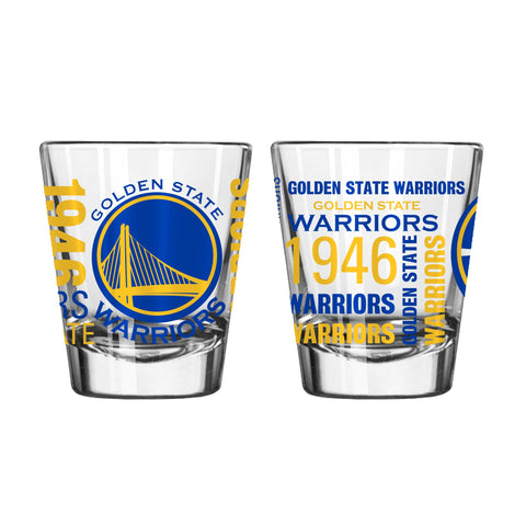 Golden State Warriors 2Oz Spirit Shot Glasses