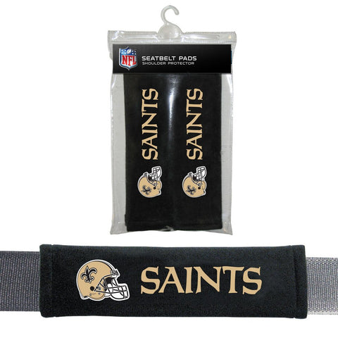 NFL New Orleans Saints Seat Belt Pads