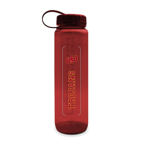 UNIV. OF SO. CALIFORNIA SS PLASTIC WATER BOTTLE - MEDIUM (33 oz)