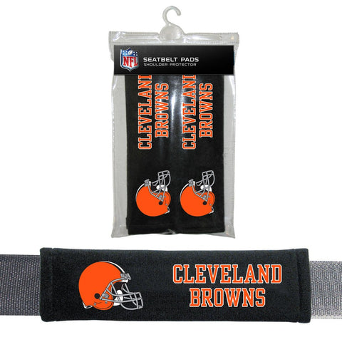 NFL Cleveland Browns Seat Belt Pads