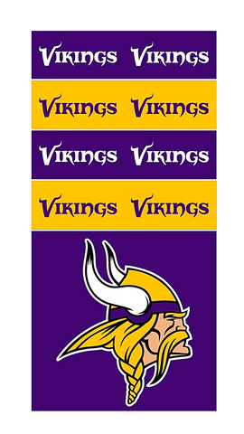 Minnesota Vikings SuperDana Neck Scarf Gaiter Mask Bandana NFL