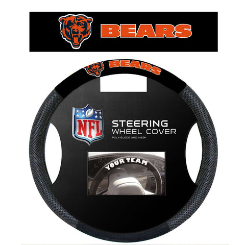 NFL Chicago Bears Poly-Suede Steering Wheel Cover