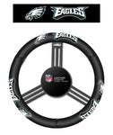 NFL Philadelphia Eagles Leather Steering Wheel Cover