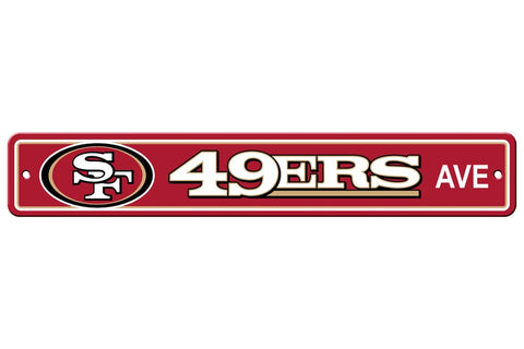 NFL San Francisco 49ers Street Sign