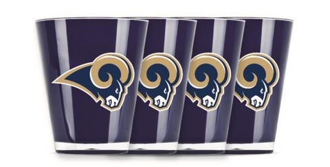 LOS ANGELES RAMS INSULATED SHOT GLASS - 4PC/SET