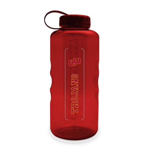 UNIV. OF SO. CALIFORNIA  PLASTIC WATER BOTTLE - LARGE (66 oz)