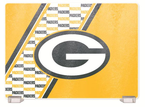 GREEN BAY PACKERS TEMPERED GLASS CUTTING BOARD