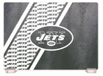 NEW YORK JETS TEMPERED GLASS CUTTING BOARD