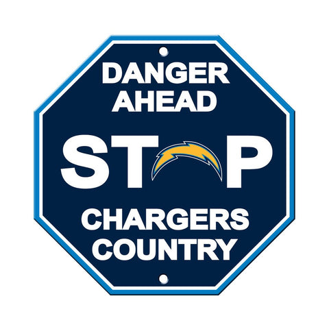 NFL Los Angeles Chargers Stop Sign