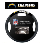 NFL Los Angeles Chargers Poly-Suede Steering Wheel Cover