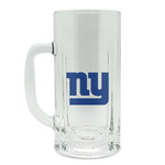 NEW YORK GIANTS GLASS HEAVY DUTY KRAFT MUG - 20 oz