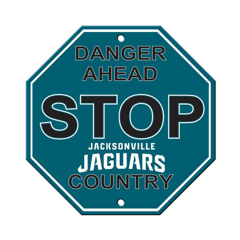 NFL Jacksonville Jaguars Stop Sign