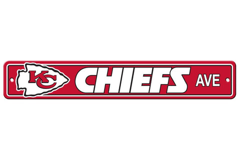 NFL Kansas City Chiefs Street Sign