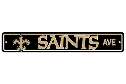 NFL New Orleans Saints Street Sign
