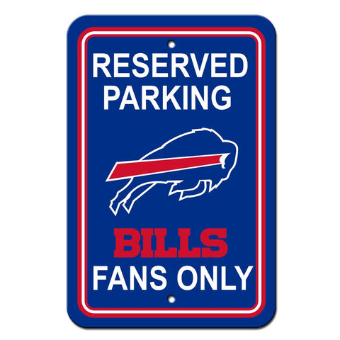 NFL Buffalo Bills Reserved Parking Sign